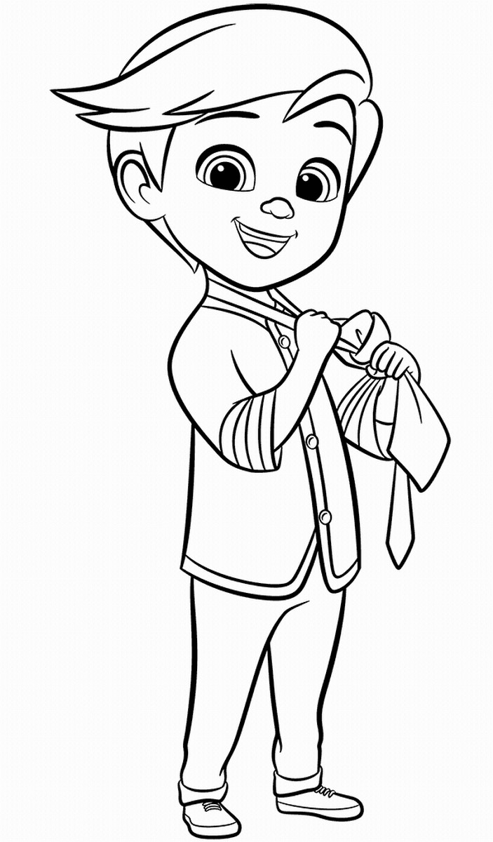 Coloring Pages For Big Boys
 Top 10 The Boss Baby Coloring Pages