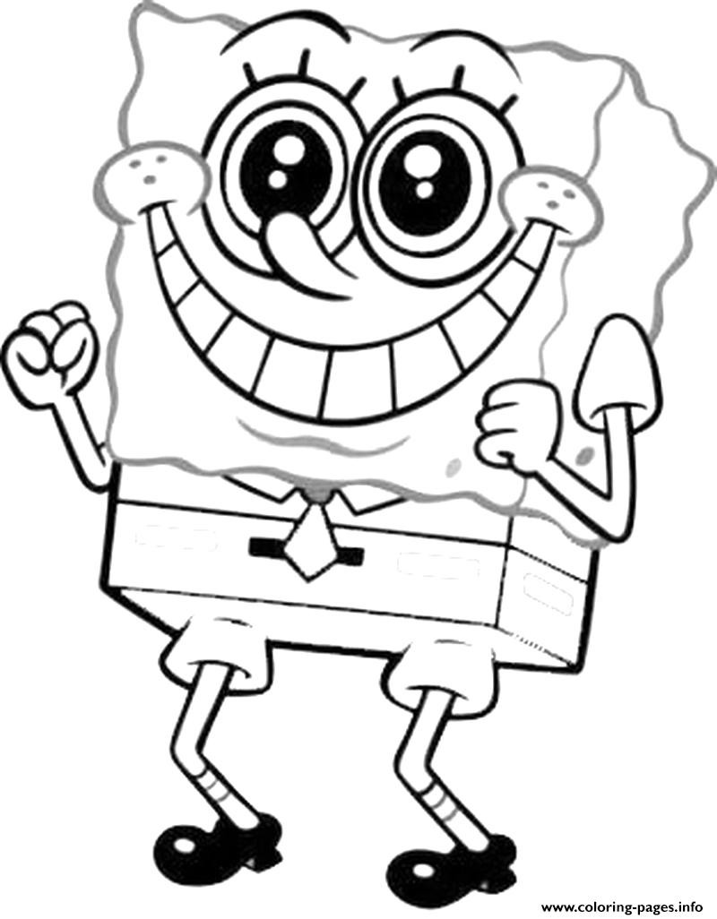 Coloring Pages For Big Boys
 Coloring Pages For Kids Spongebob Big Smilee4ad Coloring