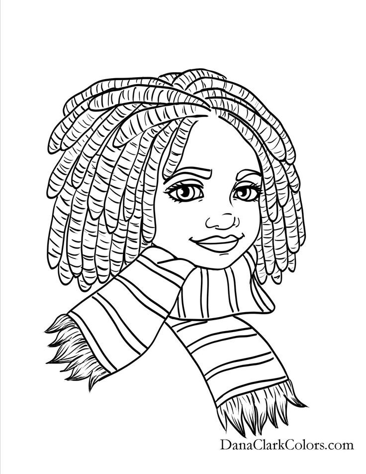 Coloring Pages For Black Girls
 Famous African American Woman Coloring Pages