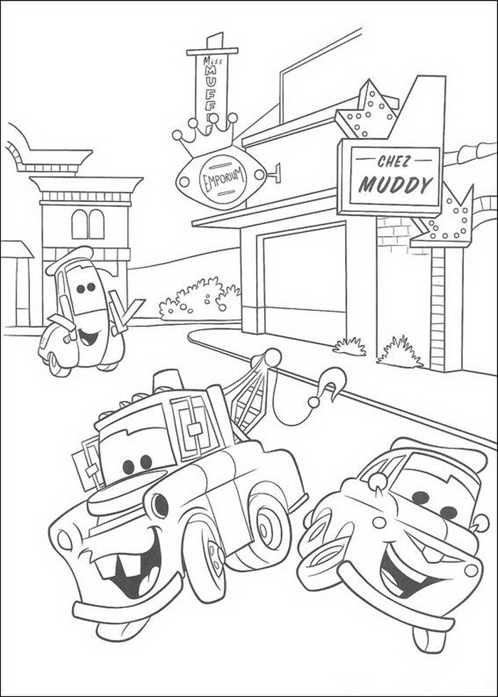 Coloring Pages For Boys Cars Truck
 Cars Malvorlagen DisneyMalvorlagen