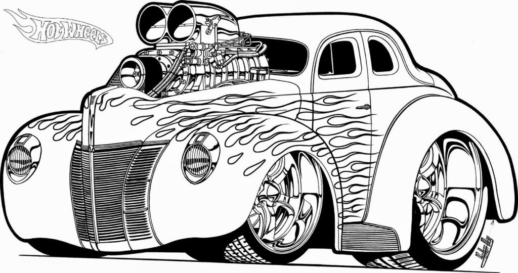 Coloring Pages For Boys Cars Truck
 Desenhos do Hot Wheels para colorir e imprimir Mimo Kids