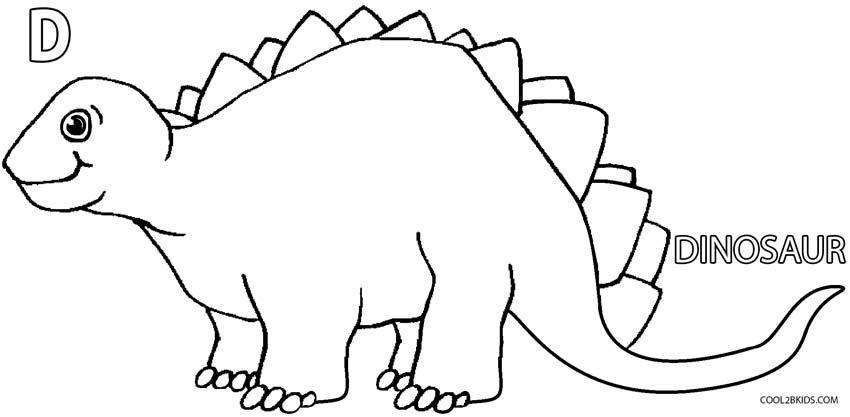 Coloring Pages For Boys Dinos
 Printable Dinosaur Coloring Pages For Kids