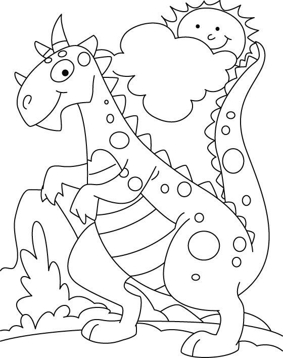 Coloring Pages For Boys Dinos
 Best 25 Dinosaur coloring pages ideas on Pinterest