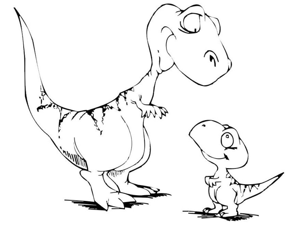 Coloring Pages For Boys Dinos
 Dinosaur Coloring Pages Kids AZ Coloring Pages