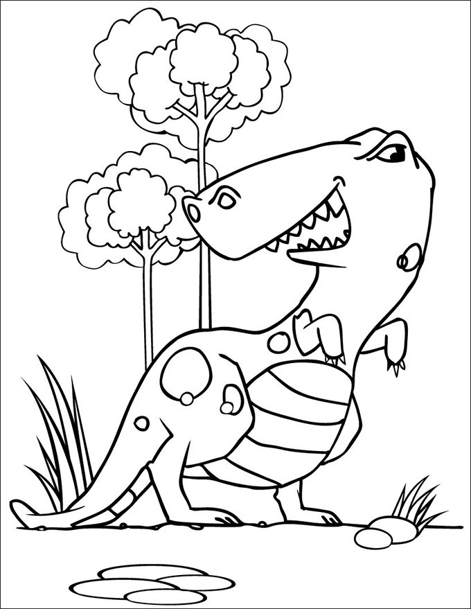 Coloring Pages For Boys Dinosaur
 25 Dinosaur Coloring Pages Free Coloring Pages Download