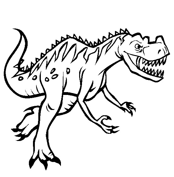 Coloring Pages For Boys Dinosaur
 Free Printable Dinosaur Coloring Pages For Kids