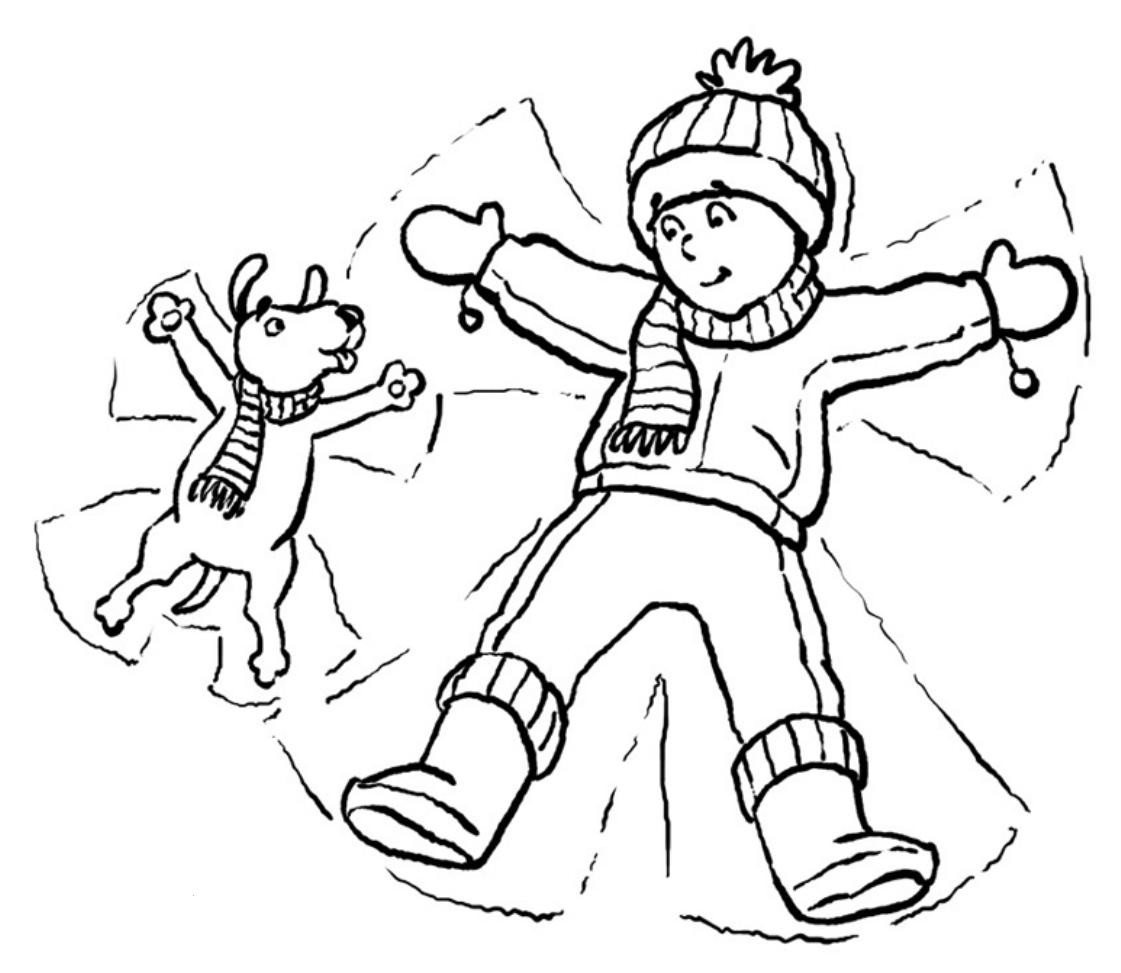 Coloring Pages For Boys Easy Wintewr
 Winter Coloring Pages coloringsuite