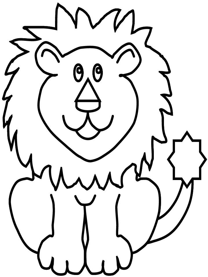 Coloring Pages For Boys Easy Wintewr
 25 best ideas about Animal Coloring Pages on Pinterest