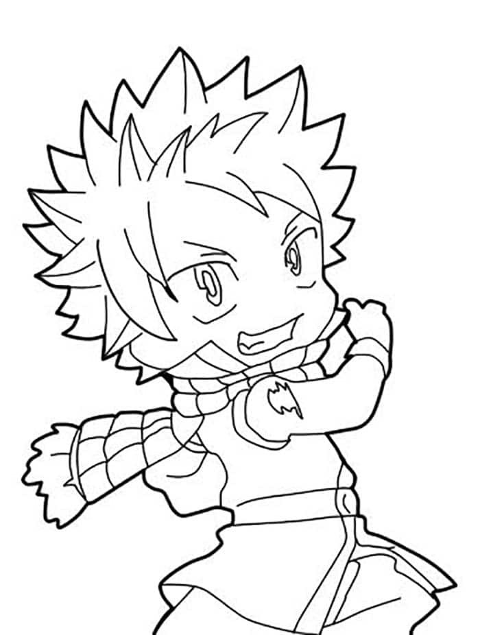 Coloring Pages For Boys Fairy Tail
 Coloriage Kagura Mikazuchi du manga Fairy Tail