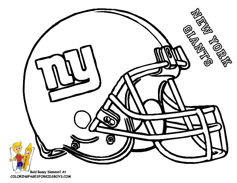 Coloring Pages For Boys Football Packers
 21 New York Giants football coloring at coloring pages