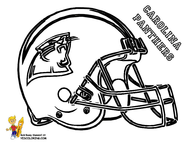 Coloring Pages For Boys Football Packers
 Pro Football Helmet Coloring Page NFL Football