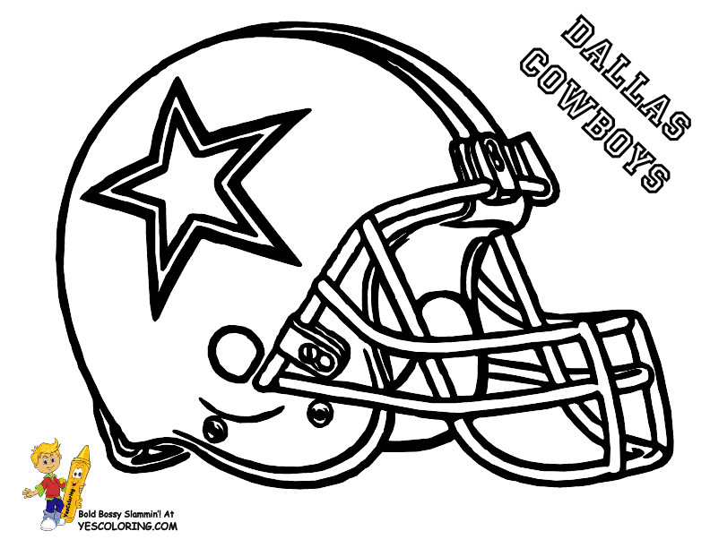Coloring Pages For Boys Football Packers
 Pro Football Helmet Coloring Page NFL Football