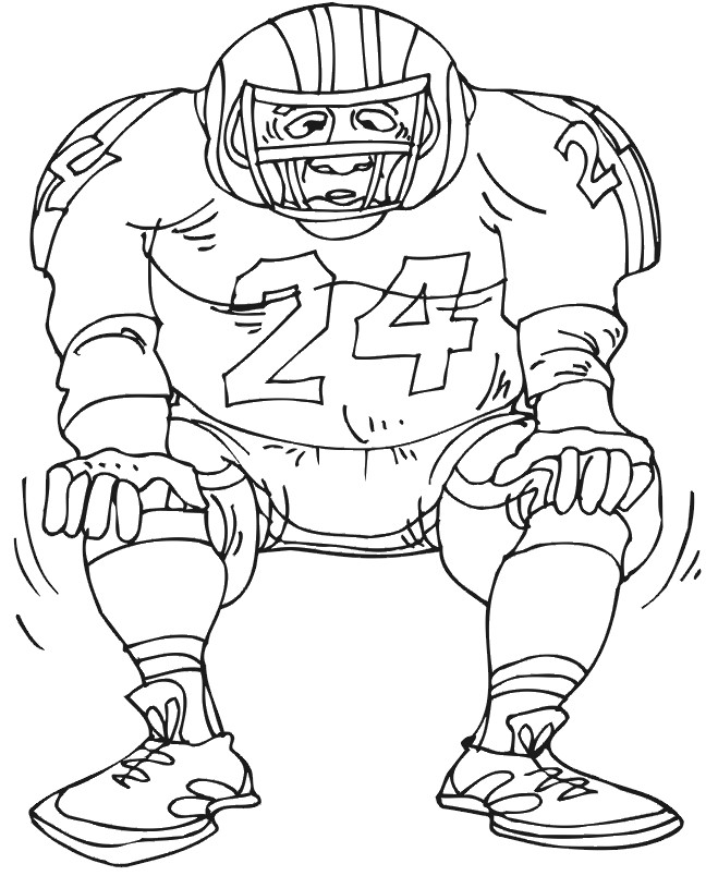 Coloring Pages For Boys Football Packers
 The Custom Made Football Coloring Pages NFL For Boys