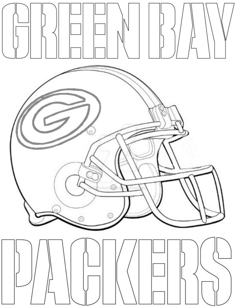 Coloring Pages For Boys Football Packers
 Green Bay Packers Coloring Pages Coloring Home