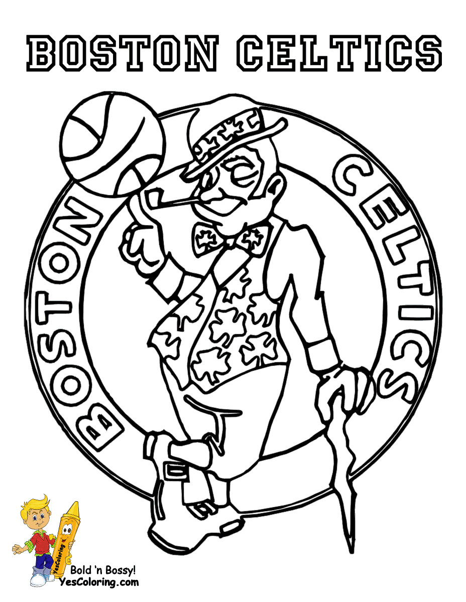 Coloring Pages For Boys Lakers
 Basketball Coloring Pages