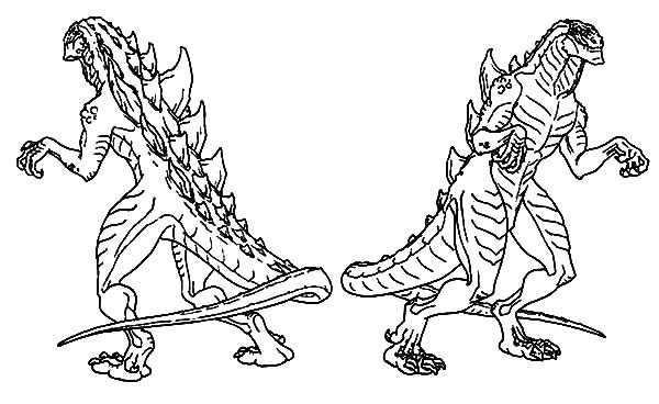 Coloring Pages For Boys Of Godzilla
 Godzilla Fire Breath Coloring Pages