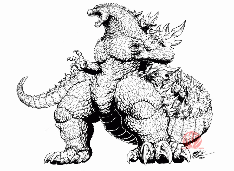 Coloring Pages For Boys Of Godzilla
 Godzilla Coloring Coloring Pages For Kids And For Adults