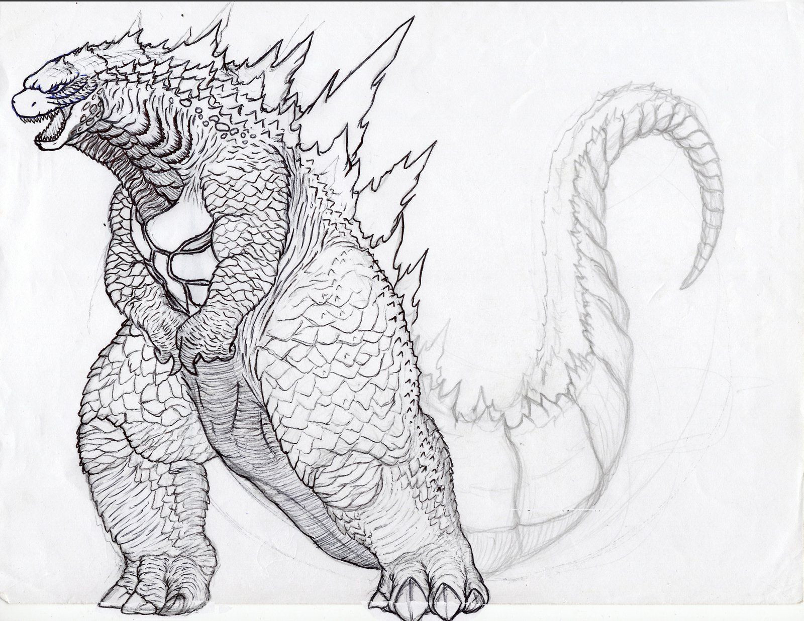 Coloring Pages For Boys Of Godzilla
 Godzilla Coloring Page 2014 Coloring Home