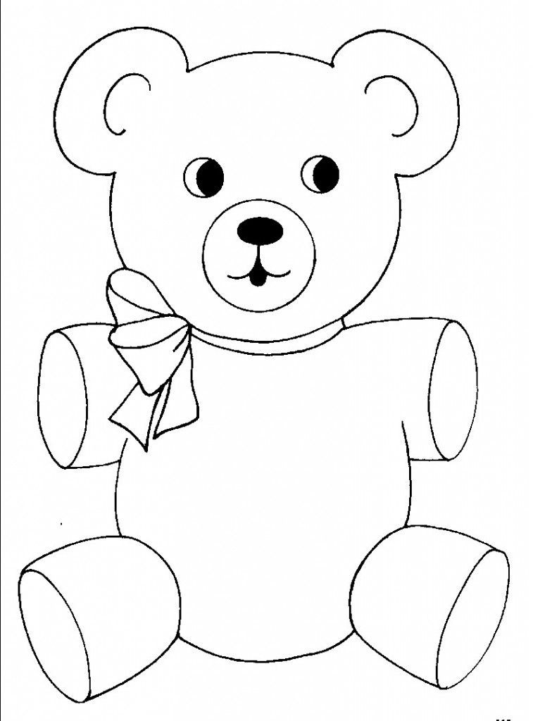 Coloring Pages For Boys Of Teddy
 Free Printable Teddy Bear Coloring Pages For Kids