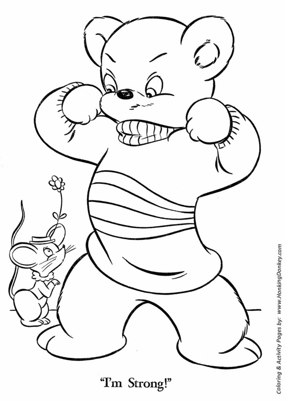 Coloring Pages For Boys Of Teddy
 Teddy Bear Coloring Pages