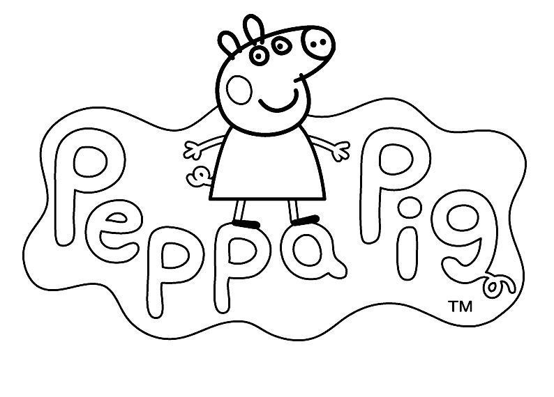 Coloring Pages For Boys Peppa Pig
 Dibujos para colorear Peppa Pig Dibujos Animados