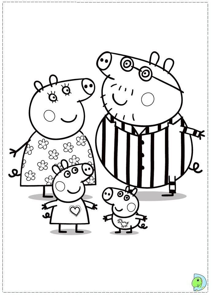 Coloring Pages For Boys Peppa Pig
 Get This line Peppa Pig Coloring Pages
