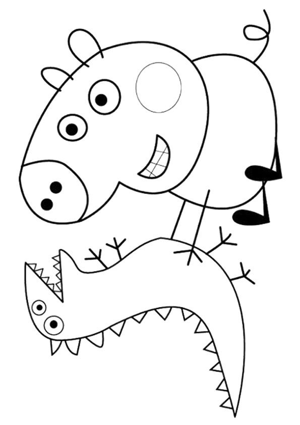 Coloring Pages For Boys Peppa Pig
 Top 15 Peppa Pig Coloring Pages For Your Little es
