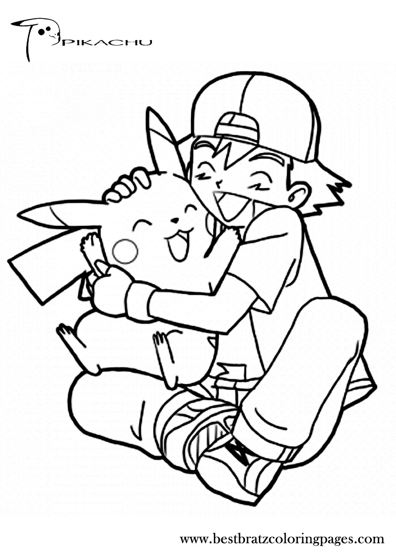 Coloring Pages For Boys Pikachu
 Free Printable Pikachu Coloring Pages For Kids