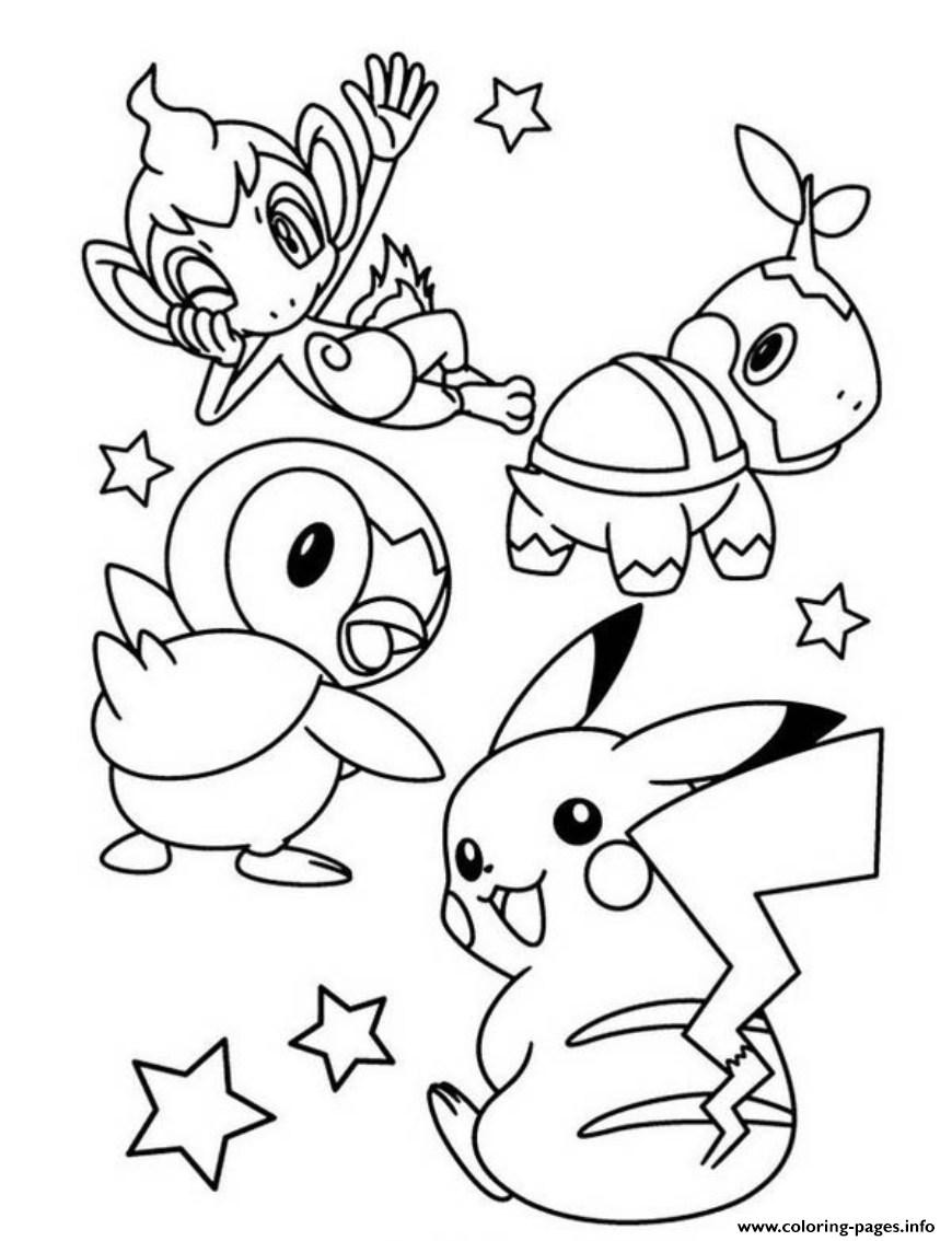 Coloring Pages For Boys Pikachu
 Cute Pokemon Pikachu S0e7f Coloring Pages Printable