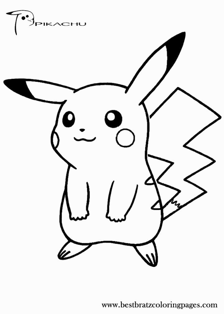 Coloring Pages For Boys Pikachu
 Pikachu Coloring Page Coloring Pages