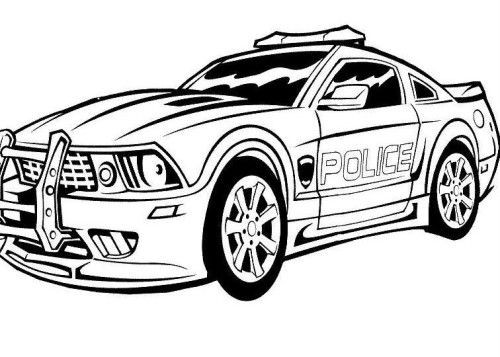 Coloring Pages For Boys Police Car
 police car printable coloring image Enjoy Coloring