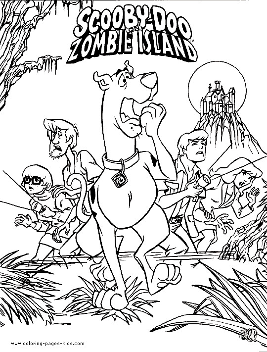 Coloring Pages For Boys Scooby Doo
 Scooby Doo Coloring Pages Free
