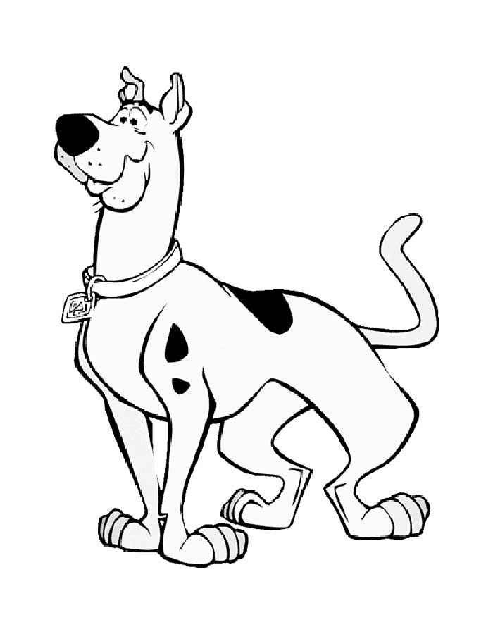 Coloring Pages For Boys Scooby Doo
 Scooby Doo Coloring Pages for childrens printable for free