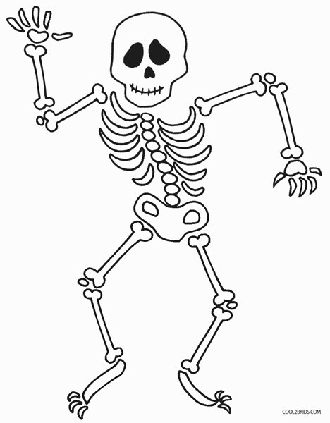 Coloring Pages For Boys Skeletons
 s Skeleton Drawings For Kids Drawings Art Gallery