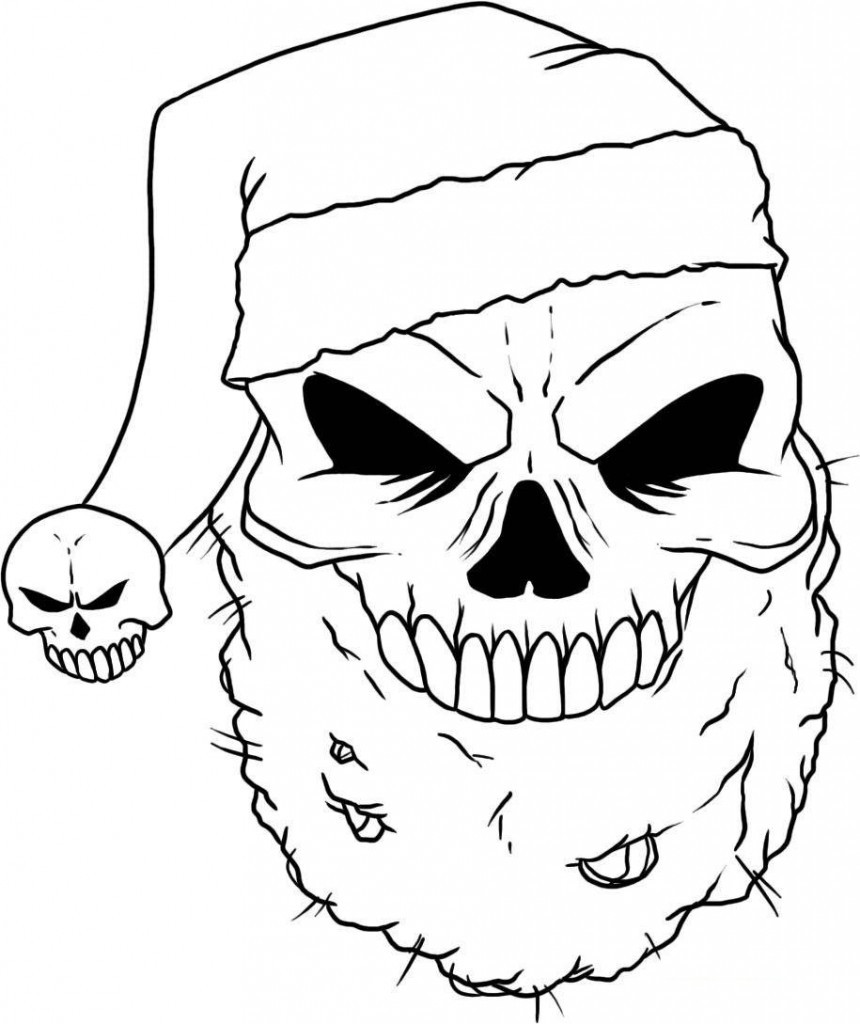 Coloring Pages For Boys Skeletons
 Free Printable Skull Coloring Pages For Kids