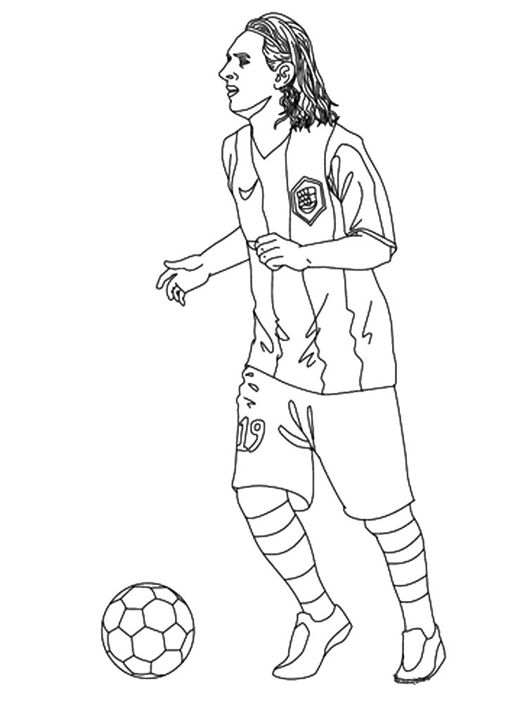 Coloring Pages For Boys Soccer
 Soccer Player coloring pages Free Printable Soccer Player