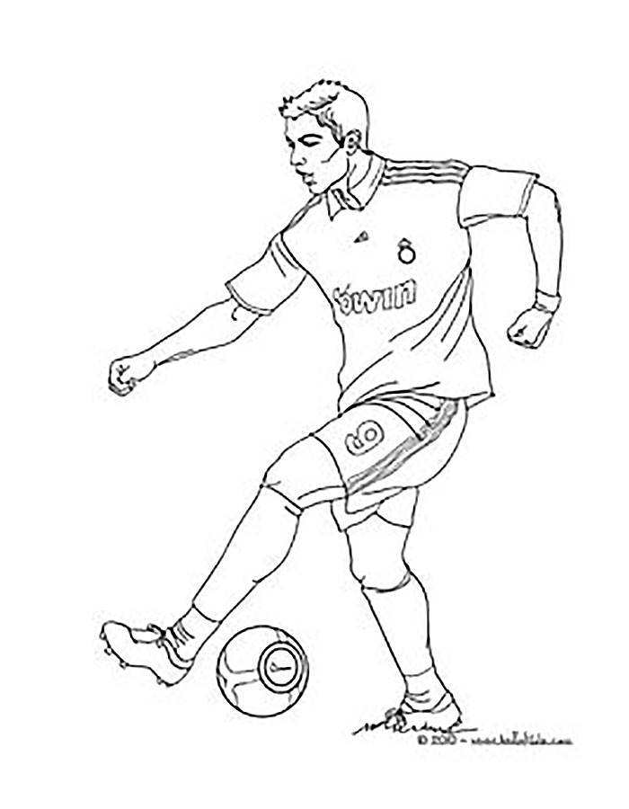 Coloring Pages For Boys Soccer
 Soccer player coloring pages