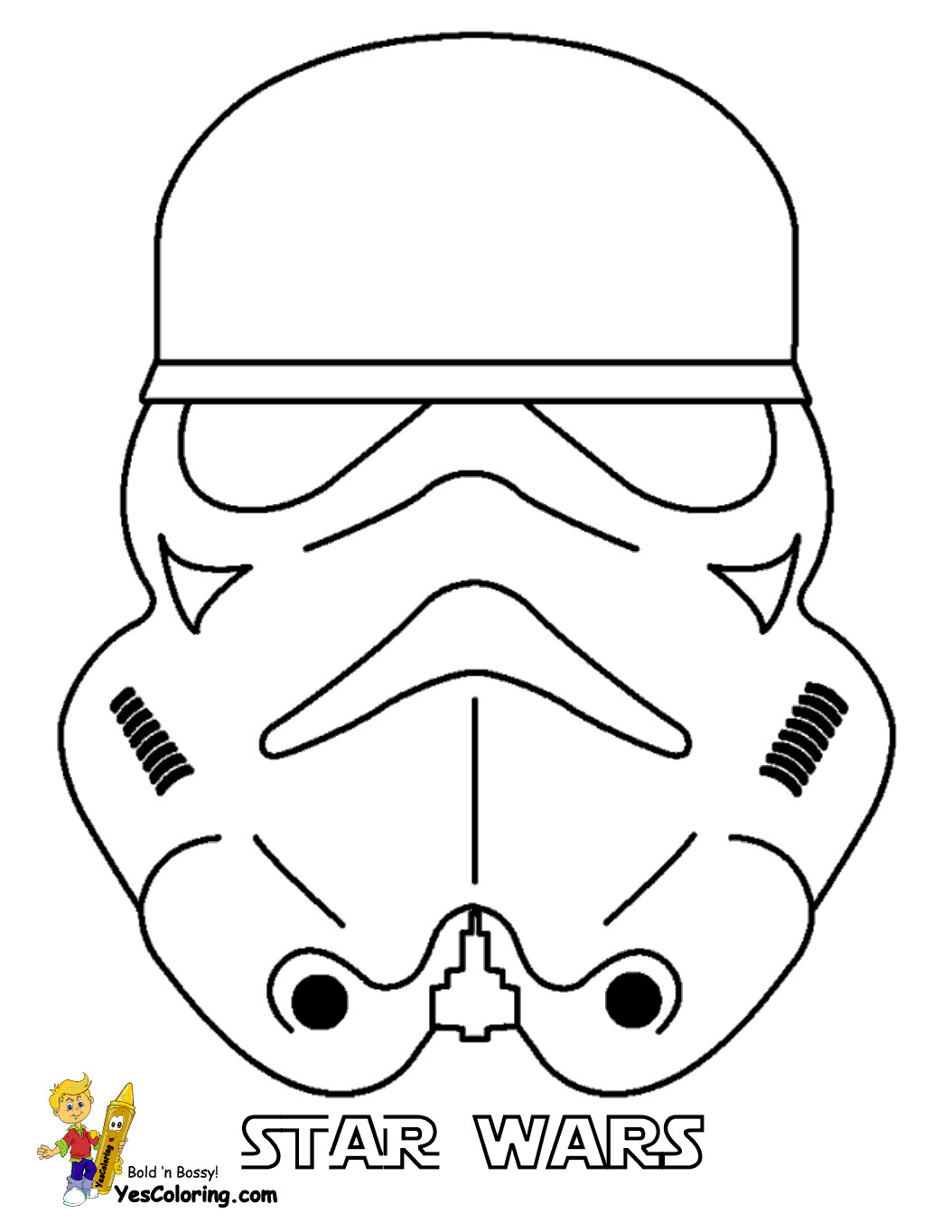 Coloring Pages For Boys Star Wwars
 Famous Star Wars Coloring Darth Vader