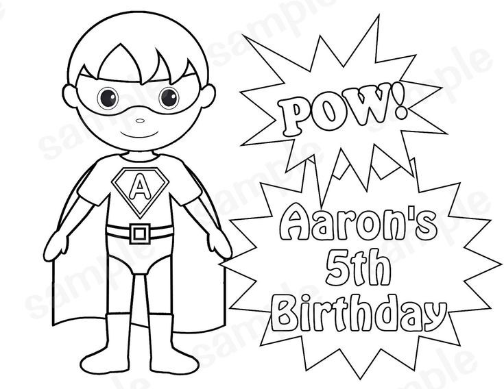 Coloring Pages For Boys Superheros
 super hero coloring sheet