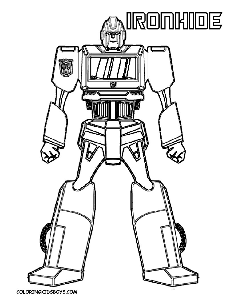 Coloring Pages For Boys Transformers
 Tenacious Transformers Coloring Page YesColoring