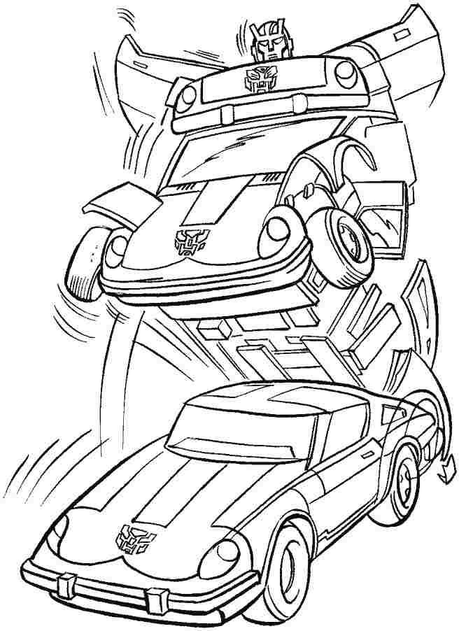 Coloring Pages For Boys Transformers
 Transformers Printable Coloring Pages