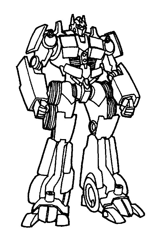 Coloring Pages For Boys Transformers
 Kids n fun