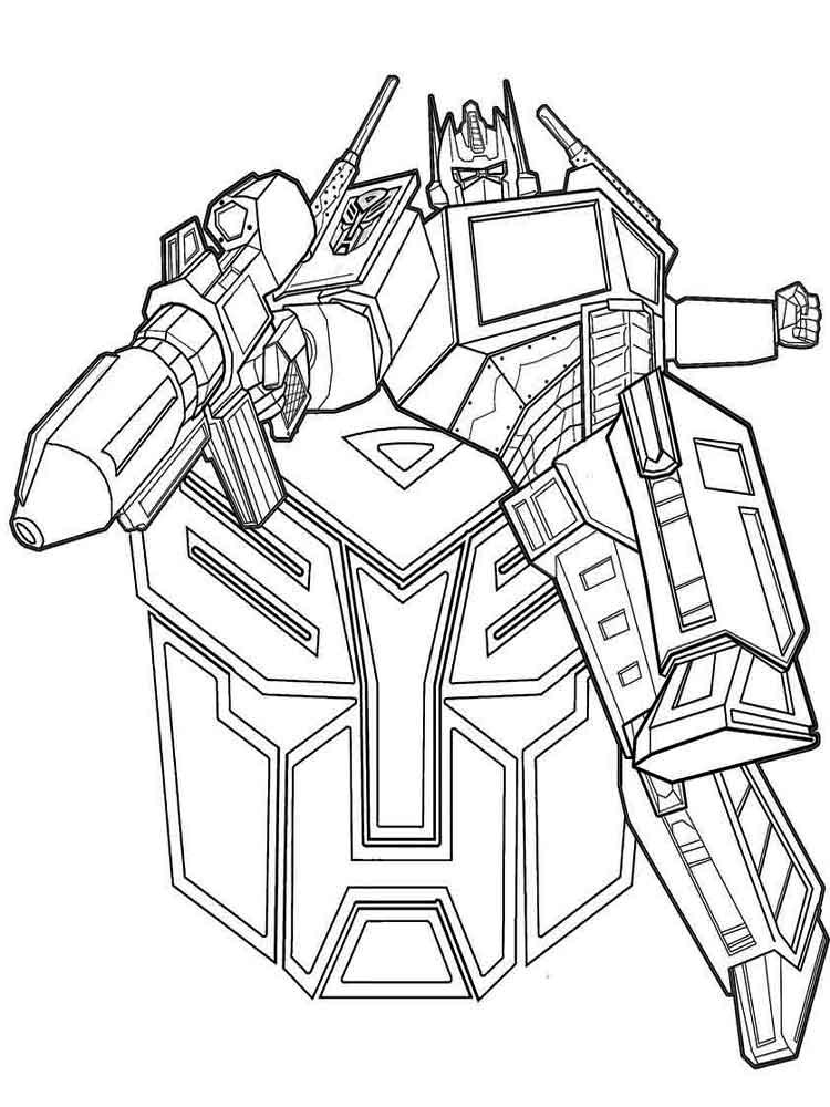 Coloring Pages For Boys Transformers
 Transformers coloring pages Download and print