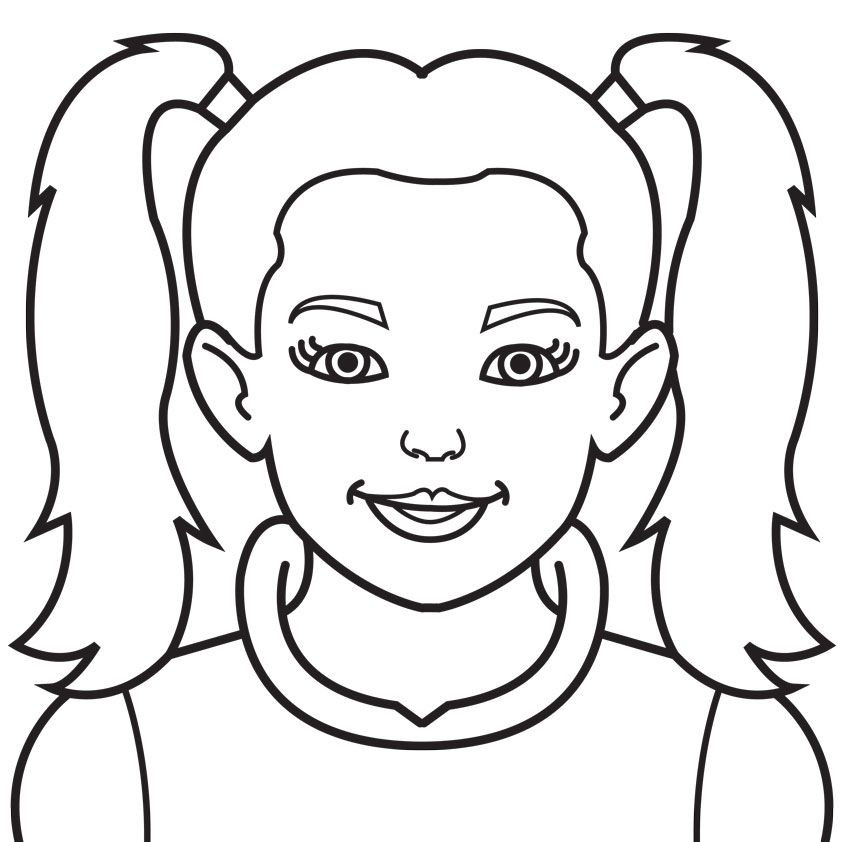 Coloring Pages For Girl Kids
 Coloring Pages For Girls To Print Coloring Home