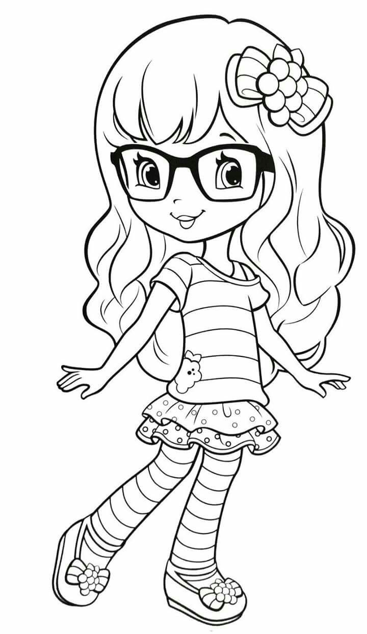 Coloring Pages For Girl Kids
 HoB ♥ Plotten