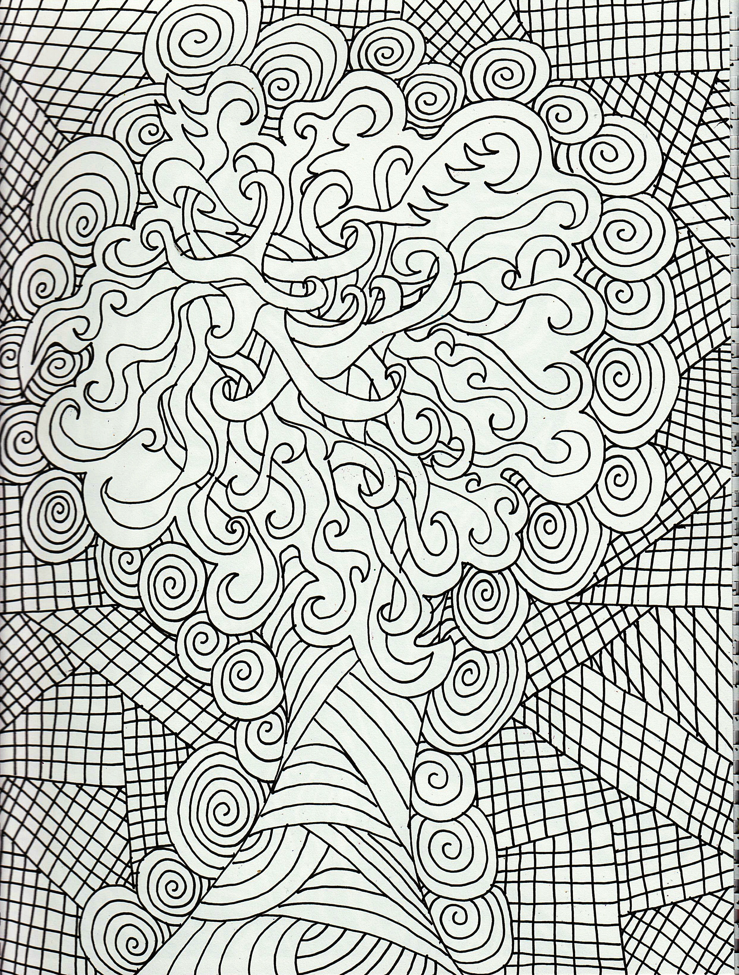 Coloring Pages For Girls Abstract Art
 Free Coloring Pages Adults Art And Abstract Category Image