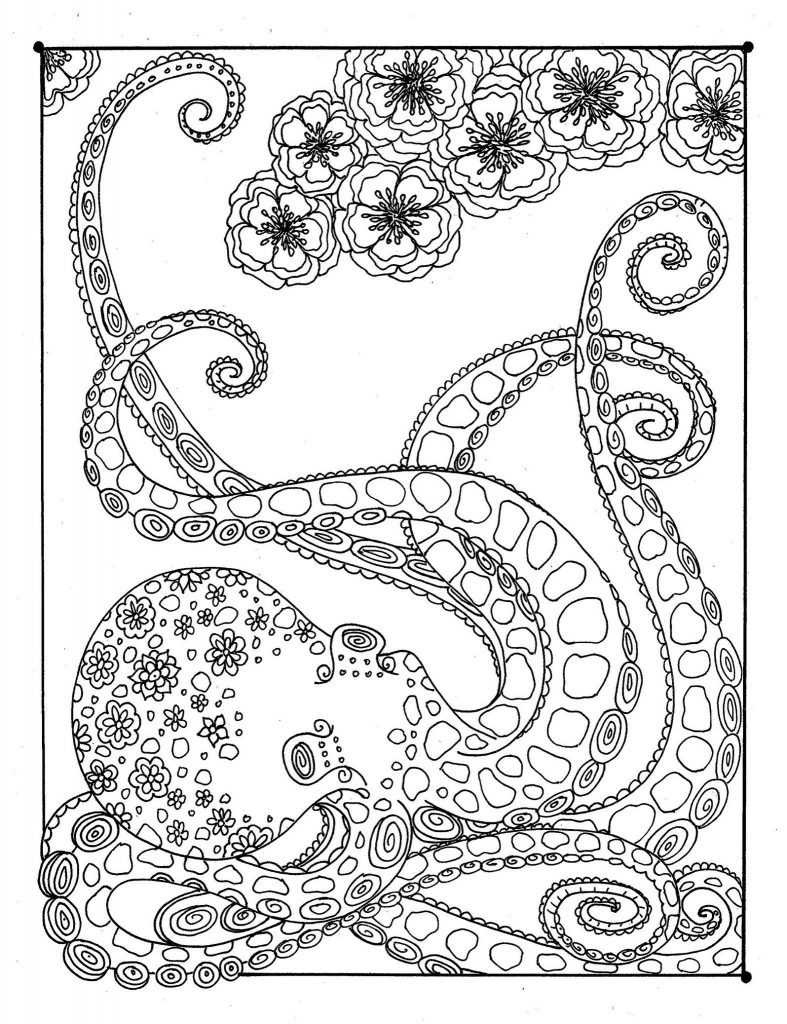 Coloring Pages For Girls Abstract Art
 Free Printable Abstract Coloring Pages for Adults