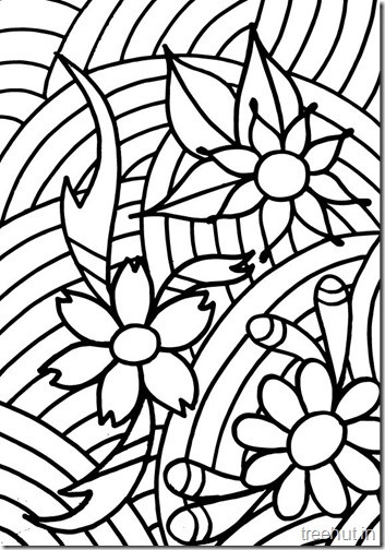 Coloring Pages For Girls Abstract Art
 Treehut