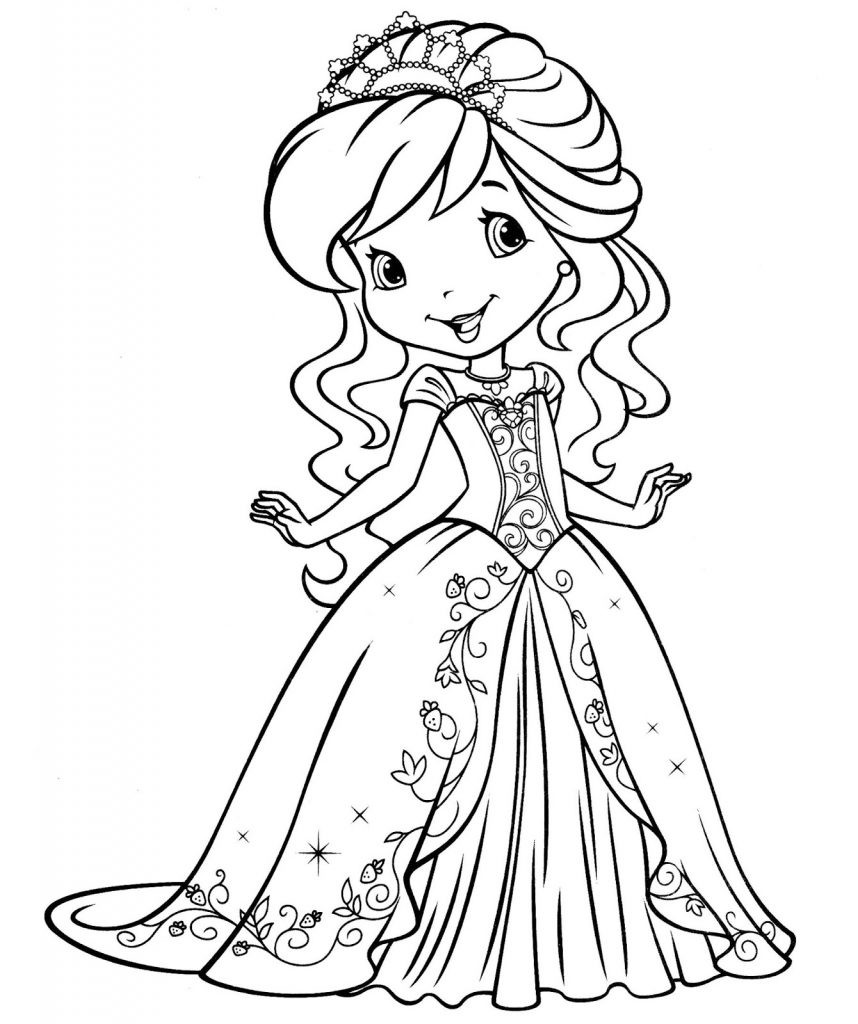 Coloring Pages For Girls Detailed
 Coloring Pages for Girls Best Coloring Pages For Kids