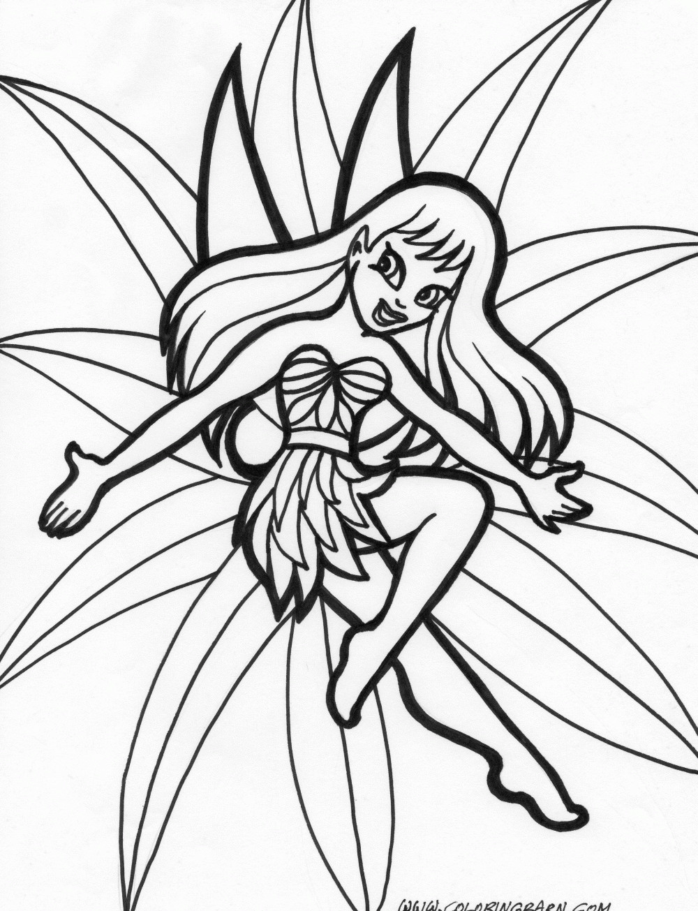 Coloring Pages For Girls Detailed
 coloring pages for girls 15 and up